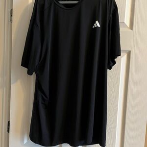 Adidas Men's Short Sleeve Black Tee